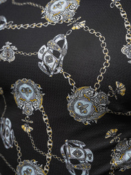 Vīriešu t-krekls melns OZONEE O/PT012