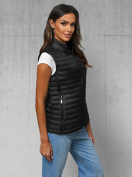 Sieviešu veste melna OZONEE JS/16M9072/392