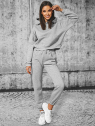 Sieviešu sporta tērps pelēks OZONEE JS/8C69/2