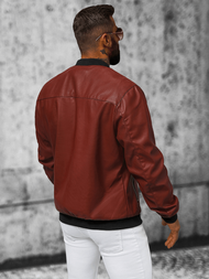 Vīriešu bomber virsjaka bordosarkana OZONEE N/6705/7Z