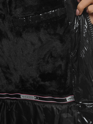 Sieviešu ziemas virsjaka melna OZONEE N/6357