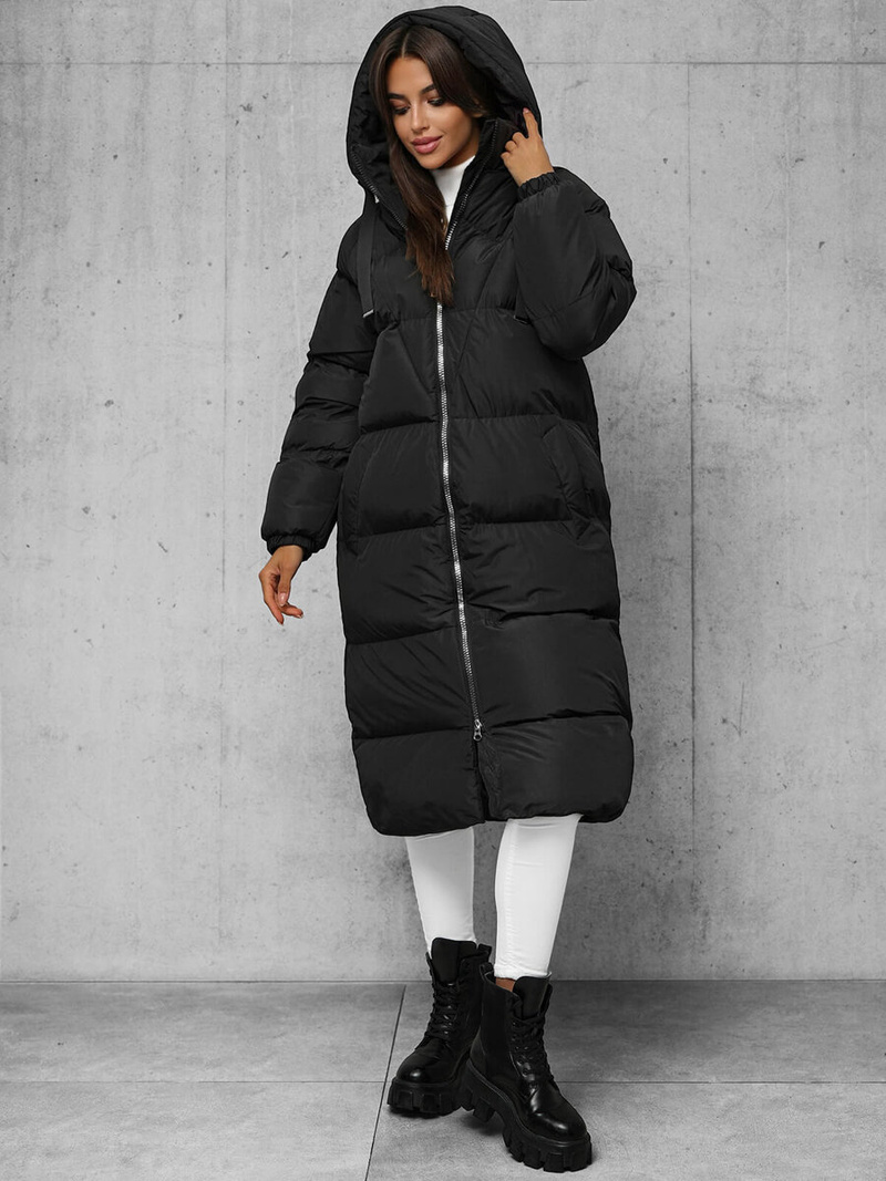 Sieviešu jaka melna OZONEE JS/5M3163/392Z