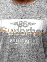 Vīriešu T-krekls grafīta OZONEE JS/KS2056