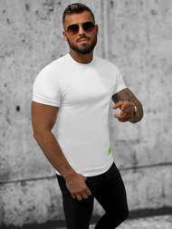 Vīriešu t-krekls balts OZONEE NB/MT3057