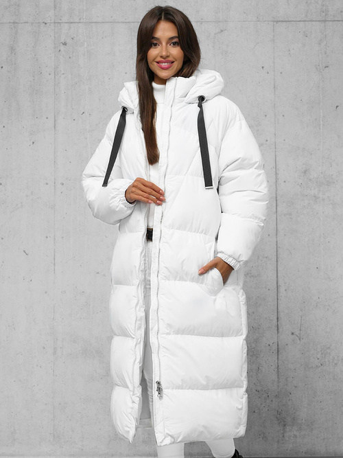 Sieviešu jaka balta OZONEE JS/5M3163/281Z