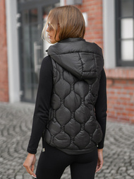 Sieviešu veste melna OZONEE O/5M3235/392