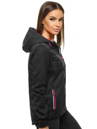 Sieviešu virsjaka melna OZONEE JS/KSW4010