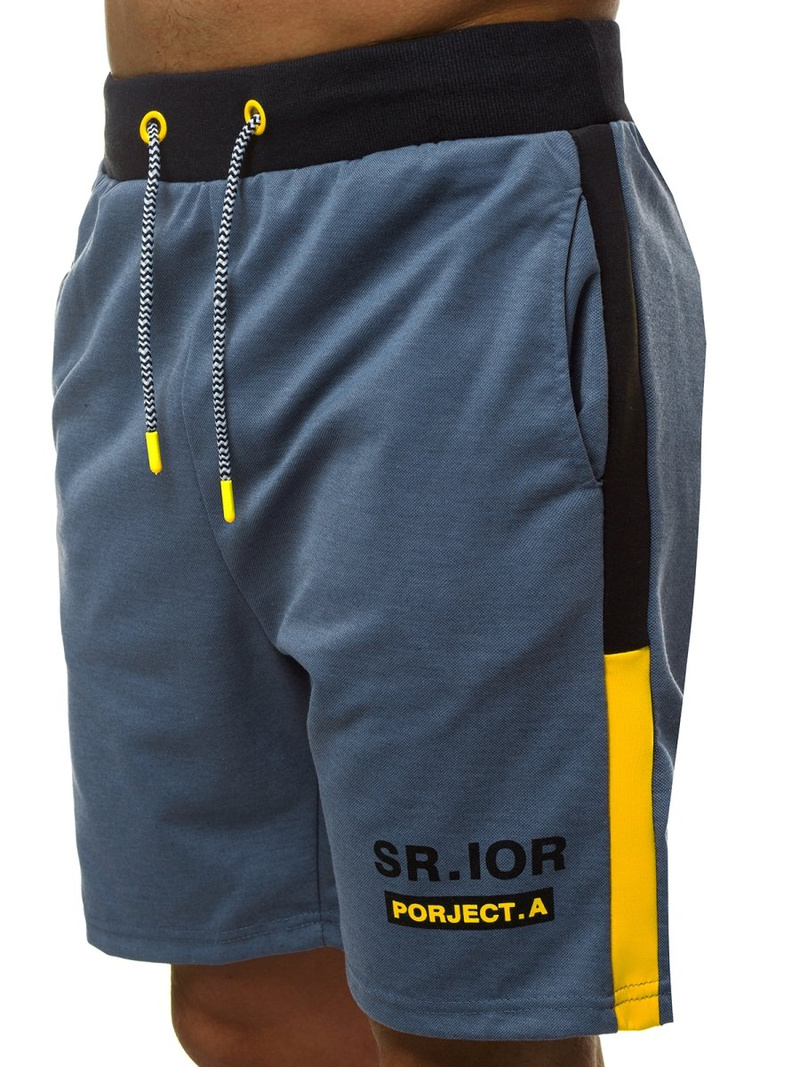 Vīriešu šorti tumši zili OZONEE JS/KK300186