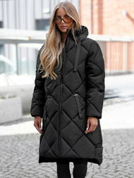 Sieviešu jaka melna OZONEE JS/5M3168/392Z