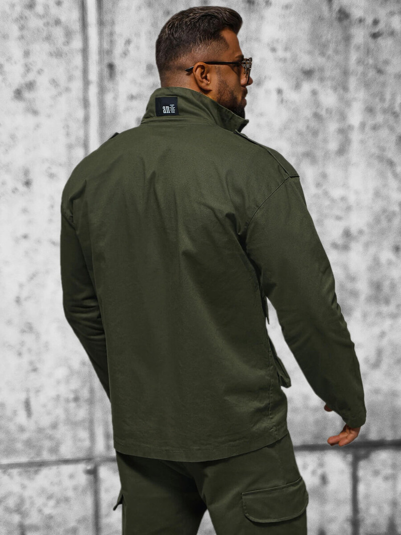 Vīriešu pārejas virsjaka haki OZONEE O/G3035