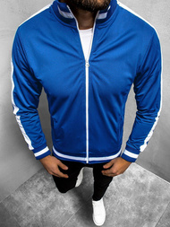 Vīriešu džemperis debesu zils OZONEE O/2126Z