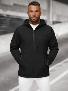 Vīriešu softshell jaka melns OZONEE JS/27B6523/3