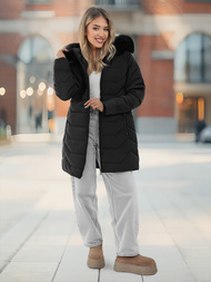 Sieviešu jaka melna OZONEE JS/16M9121/392Z