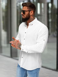 Vīriešu krekls balta OZONEE O/V143