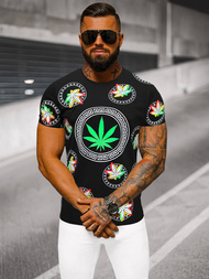 Vīriešu T-krekls Melns OZONEE O/T135/3