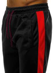 Vīriešu sporta bikses melnas OZONEE JS/JZ11013