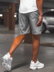 Vīriešu sporta šorti pelēki OZONEE O/WW20012/2