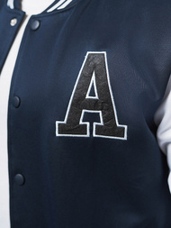 Vīriešu džemperis tumši zils OZONEE JS/8B1157/25