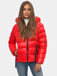 Sieviešu ziemas jaka sarkana OZONEE JS/M782/270