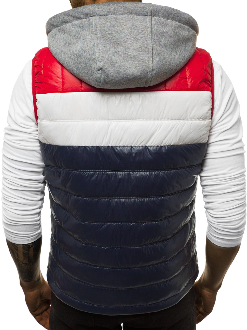 Vīriešu veste tumši zila OZONEE N/6105