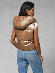 Sieviešu veste zelts OZONEE JS/5M3190/84