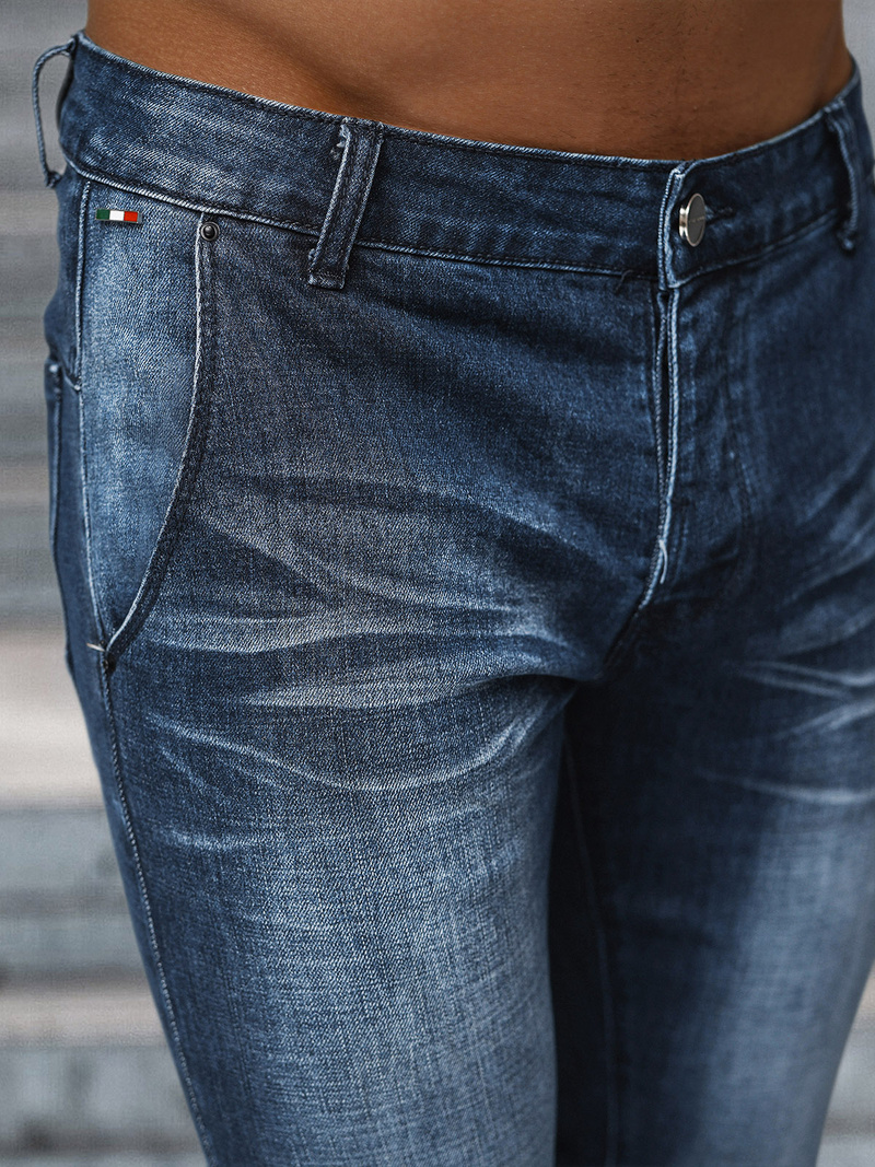 Vīriešu džinsi zili OZONEE NB/MP0091BS