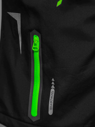 Vīriešu softshell virsjaka melni-zaļa OZONEE JS/HH025/1Z