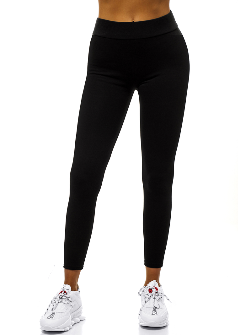 Sieviešu legingi melni OZONEE JS/YW001