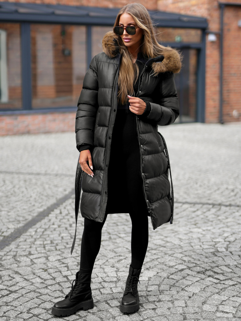 Sieviešu jaka melna OZONEE JS/5M3298/392Z