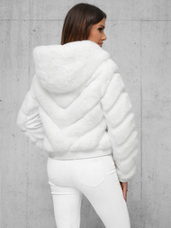 Sieviešu jaka balta OZONEE JS/11Z8165Z