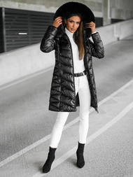 Sieviešu jaka melna OZONEE JS/16M9100/392Z