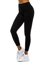 Sieviešu legingi melni OZONEE JS/YW001