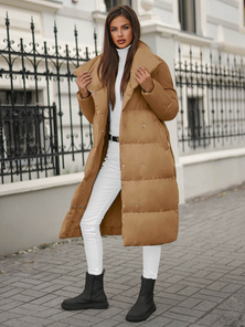 Sieviešu ziemas jaka camel OZONEE JS/M737/84Z