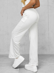 Sieviešu sporta bikses baltas OZONEE JS/92K507/1