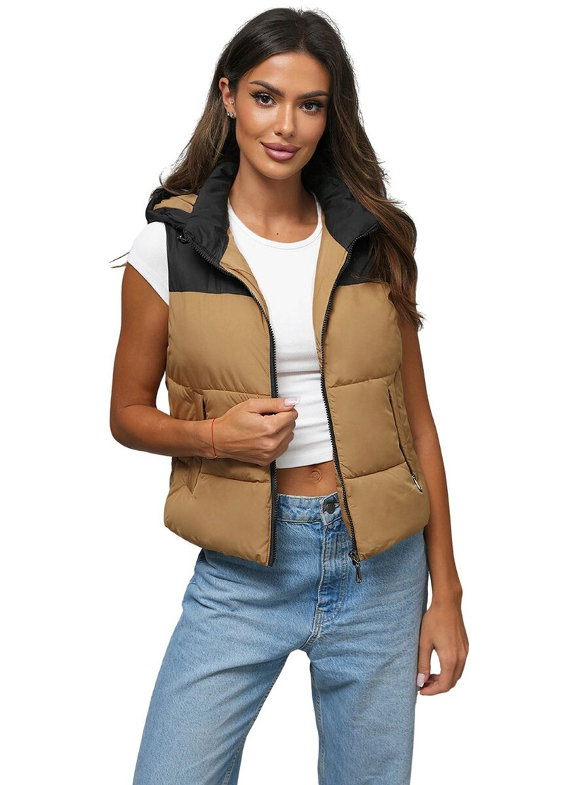 Sieviešu veste camel OZONEE JS/16M9112/84