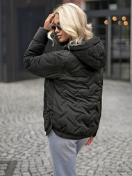 Sieviešu jaka melna OZONEE JS/16M9300/392Z