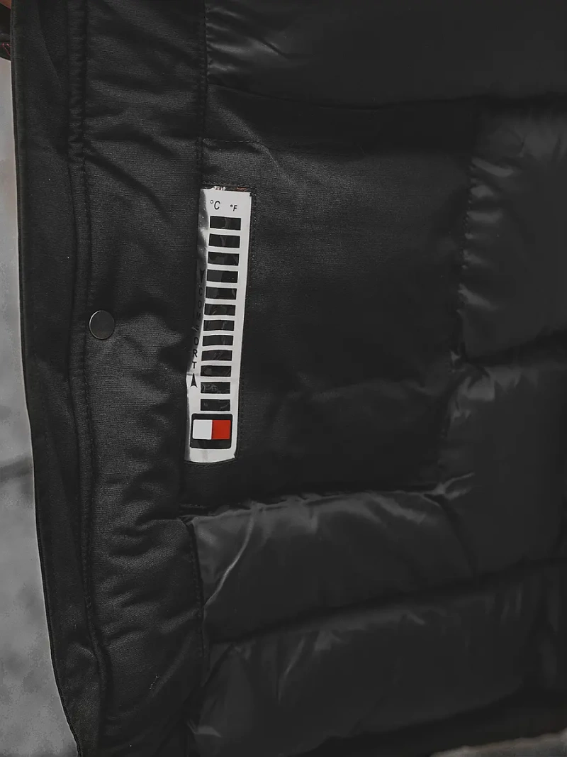 Vīriešu virsjaka melna OZONEE JS/M717/392