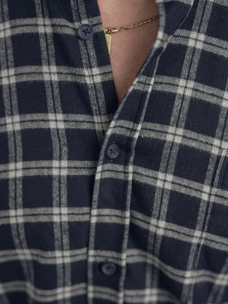 Vīriešu krekls tumši zila OZONEE V/V173Z