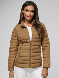 Sieviešu jaka tumši-smilšu OZONEE JS/16M9109/84