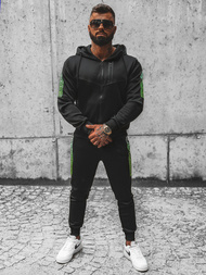 Vīriešu Treniņtērps Melns OZONEE JS/C8118