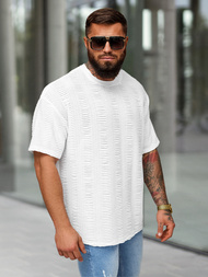 Vīriešu t-krekls balta OZONEE O/B1149