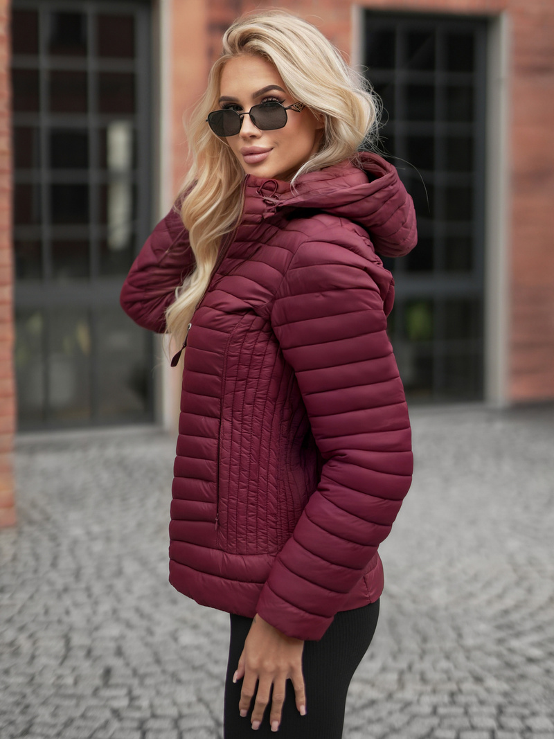 Sieviešu virsjaka bordosarkans OZONEE JS/11Z8228Z