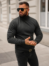 Vīriešu svīteris grafīta OZONEE O/GM303