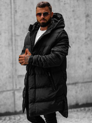 Vīriešu virsjaka melna OZONEE O/M799