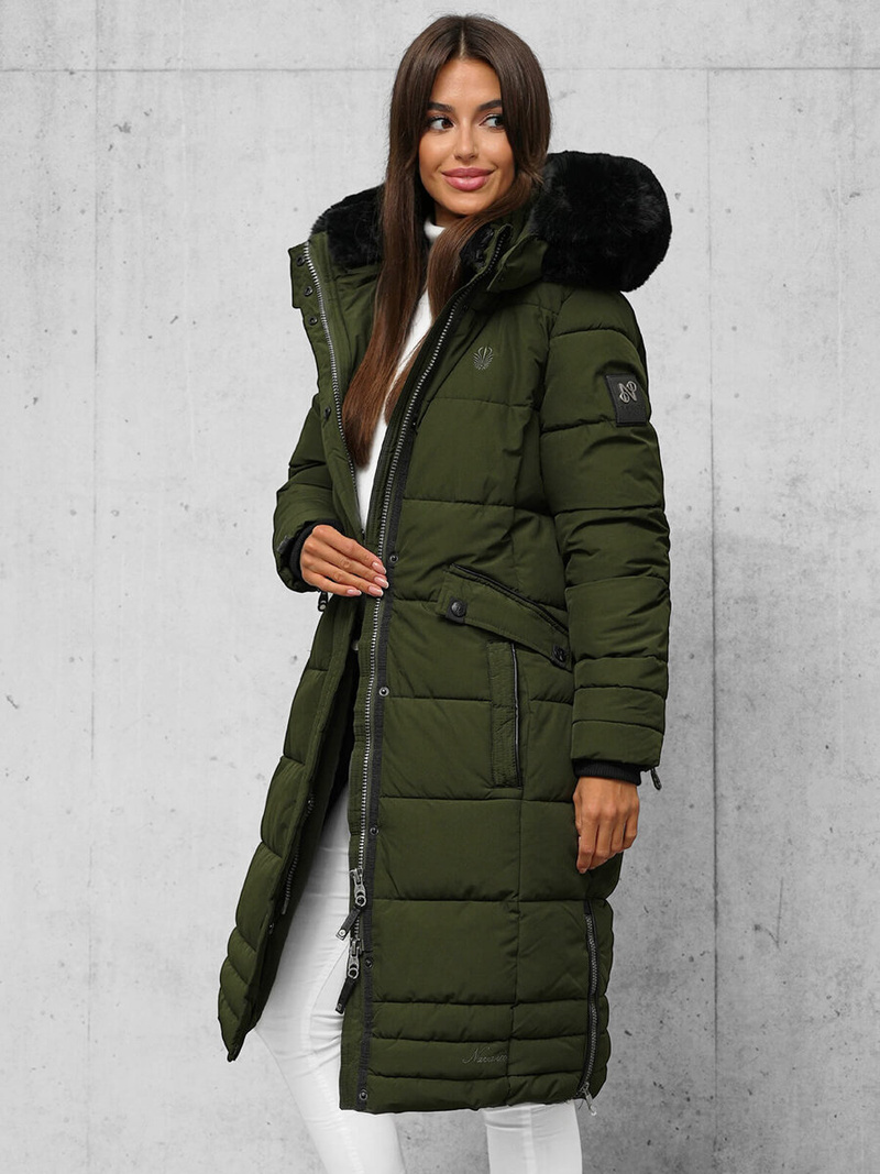 Sieviešu jaka haki OZONEE O/W377