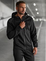 Vīriešu treniņtērps melns OZONEE JS/8C1967/3