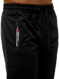 Vīriešu sporta bikses melnas JS/XW005S