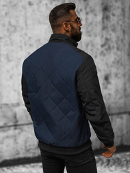 Vīriešu pārejas virsjaka tumši zila OZONEE JS/84M3022/215