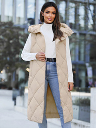Sieviešu veste smilšu OZONEE JS/5M3165/62