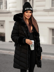 Sieviešu jaka melna OZONEE JS/5M3156/392Z